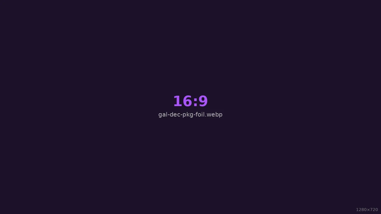 Packaging Holographic Foil